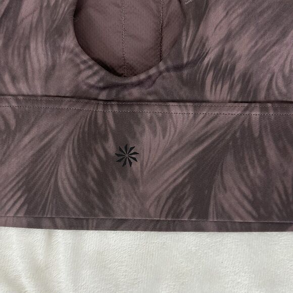 ATHLETA Aurora Scoop Sports Bra D-DD Size M Purpleish brown - Picture 8 of 10